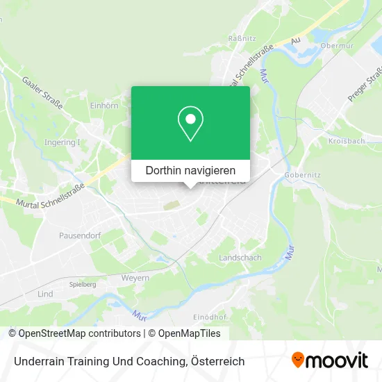 Underrain Training Und Coaching Karte