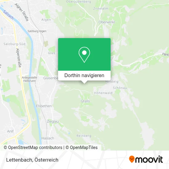 Lettenbach Karte