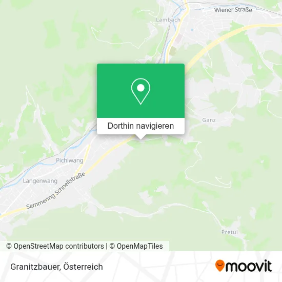 Granitzbauer Karte
