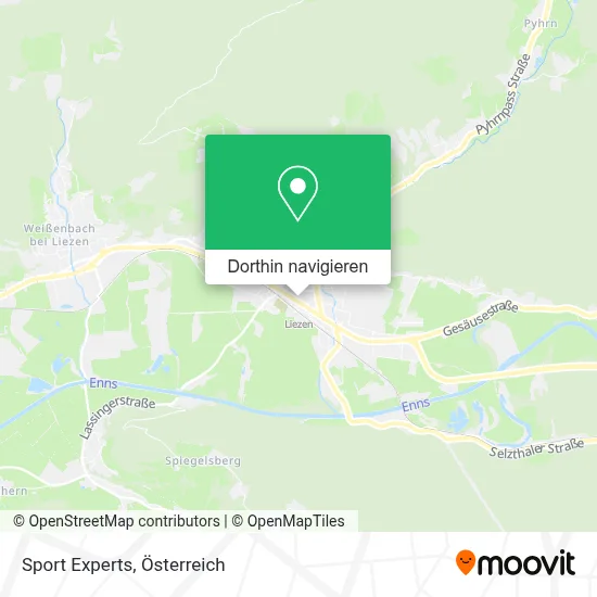 Sport Experts Karte