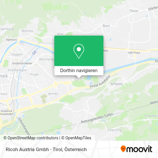 Ricoh Austria Gmbh  - Tirol Karte
