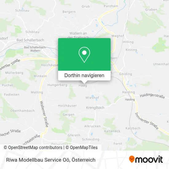 Riwa Modellbau Service Oö Karte