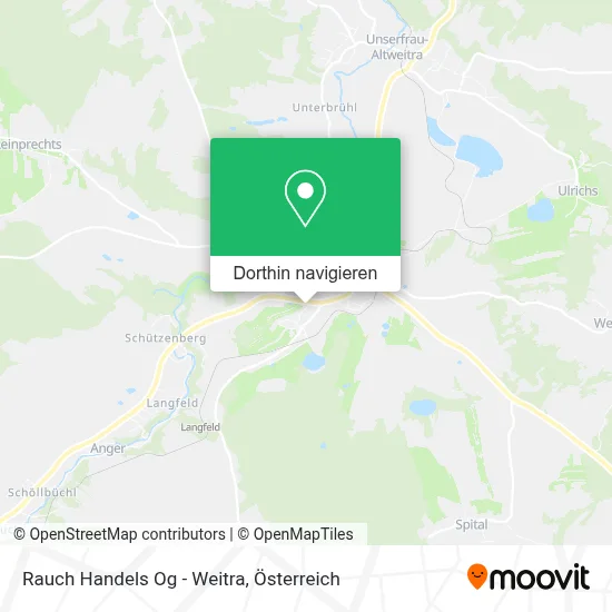 Rauch Handels Og - Weitra Karte