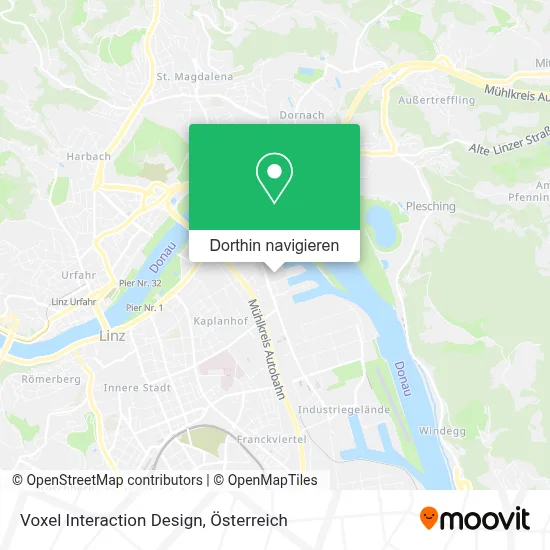 Voxel Interaction Design Karte