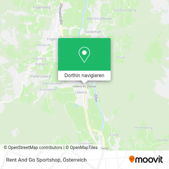 Rent And Go Sportshop Karte