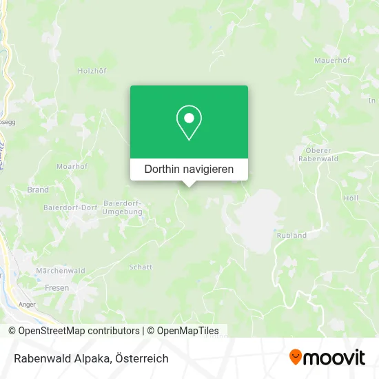 Rabenwald Alpaka Karte