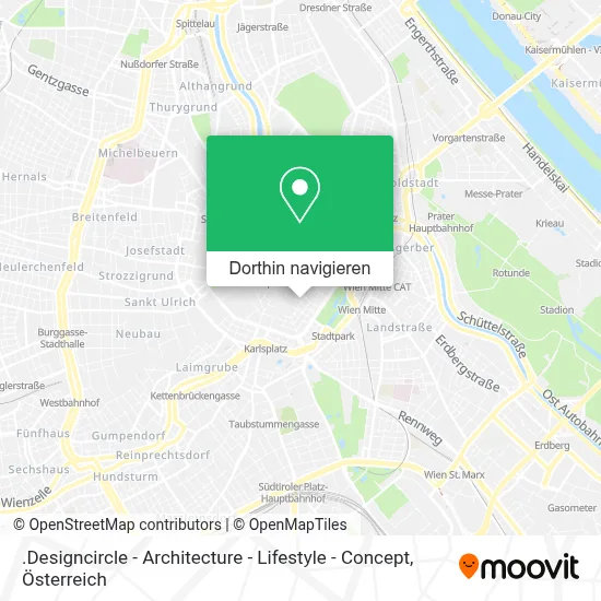 .Designcircle - Architecture - Lifestyle - Concept Karte