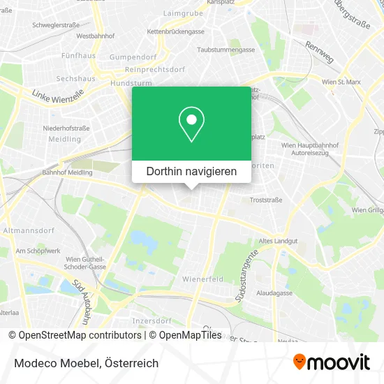 Modeco Moebel Karte