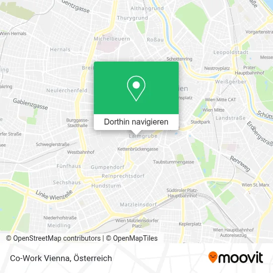 Co-Work Vienna Karte
