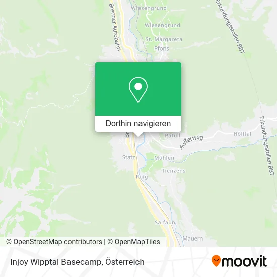Injoy Wipptal Basecamp Karte