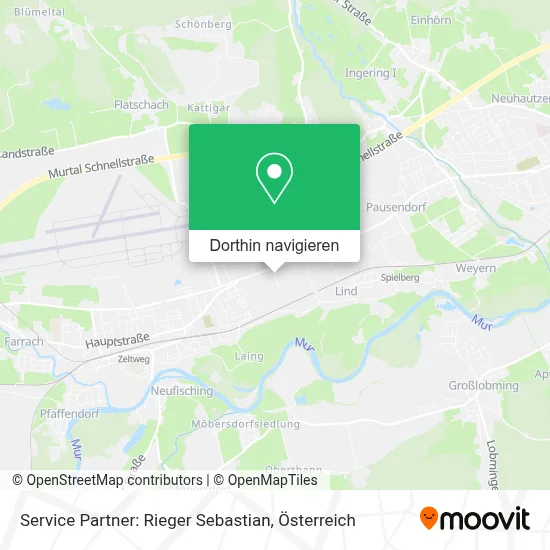 Service Partner: Rieger Sebastian Karte