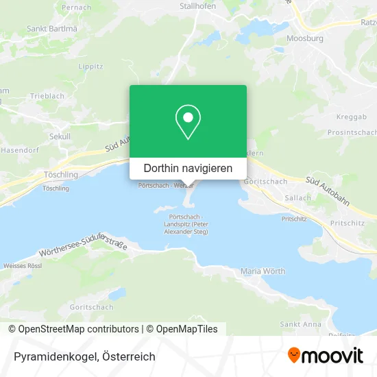 Pyramidenkogel Karte