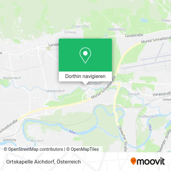 Ortskapelle Aichdorf Karte
