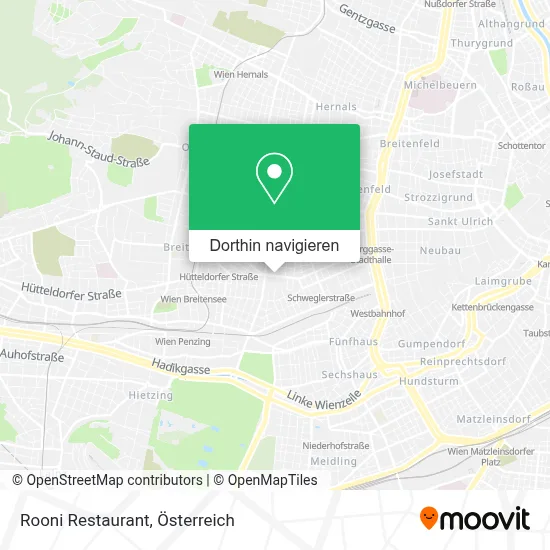 Rooni Restaurant Karte