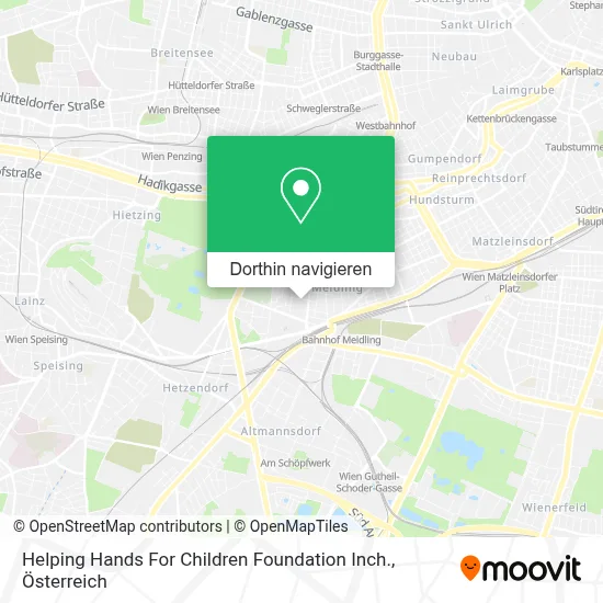 Helping Hands For Children Foundation Inch. Karte