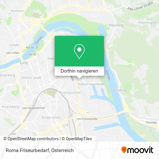 Roma Friseurbedarf Karte