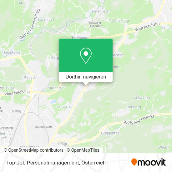 Top-Job Personalmanagement Karte
