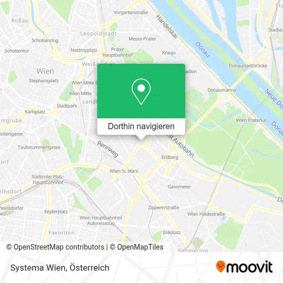 Systema Wien Karte