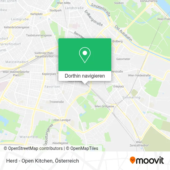 Herd - Open Kitchen Karte