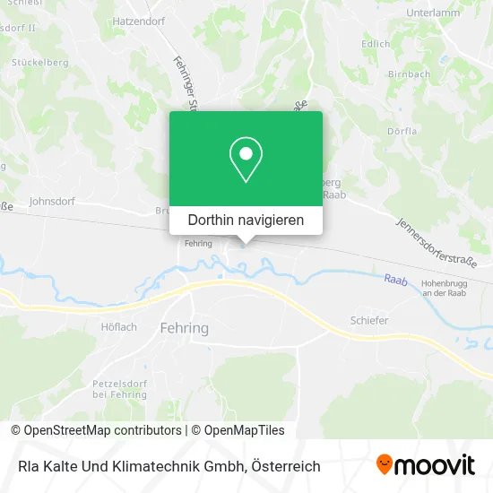 Rla Kalte Und Klimatechnik Gmbh Karte