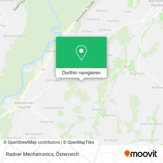 Radner Mechatronics Karte