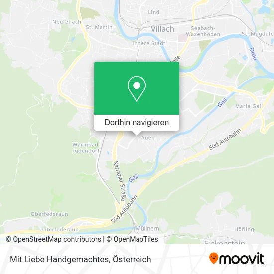 Mit Liebe Handgemachtes Karte