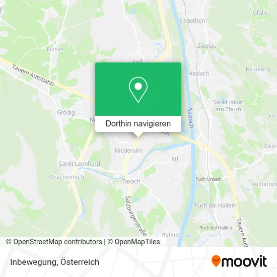 Inbewegung Karte