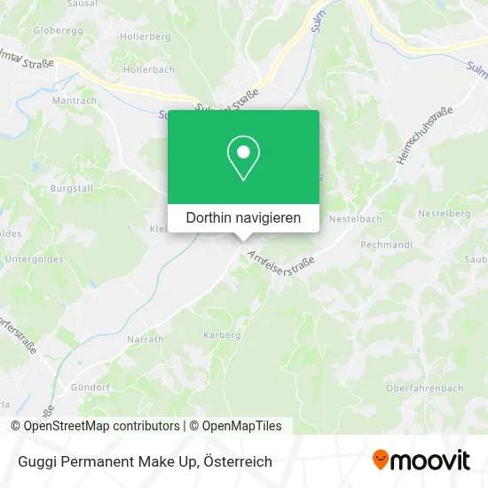 Guggi Permanent Make Up Karte