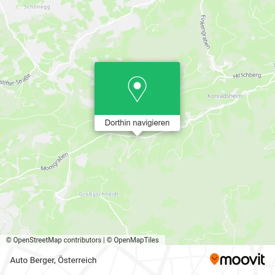 Auto Berger Karte