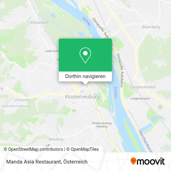 Manda Asia Restaurant Karte