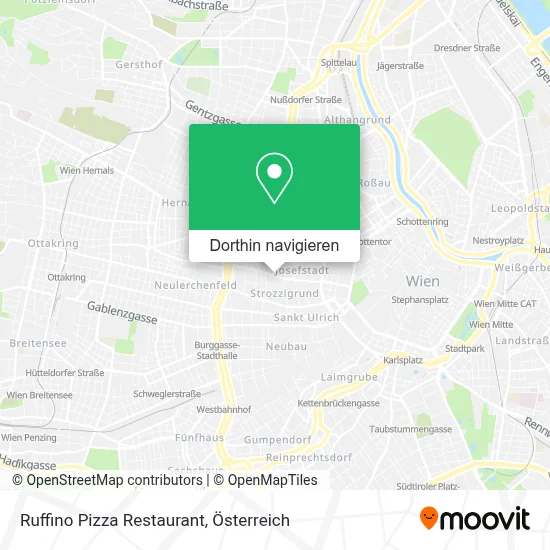 Ruffino Pizza Restaurant Karte