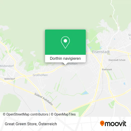Great Green Store Karte