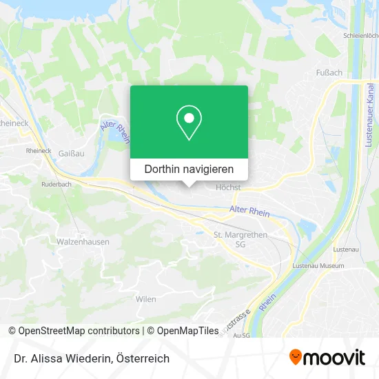 Dr. Alissa Wiederin Karte