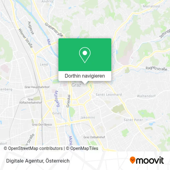 Digitale Agentur Karte