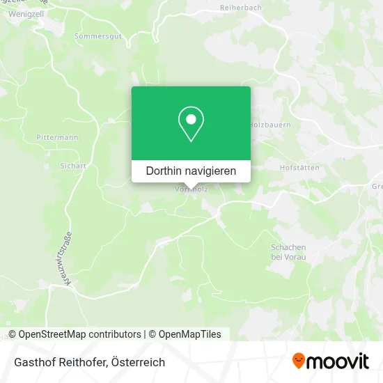 Gasthof Reithofer Karte