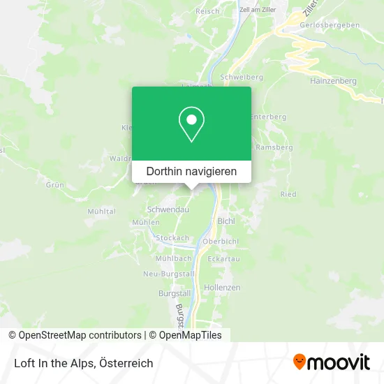 Loft In the Alps Karte