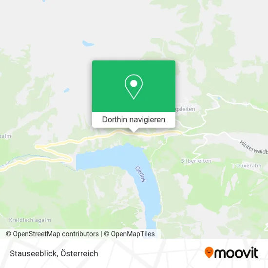 Stauseeblick Karte