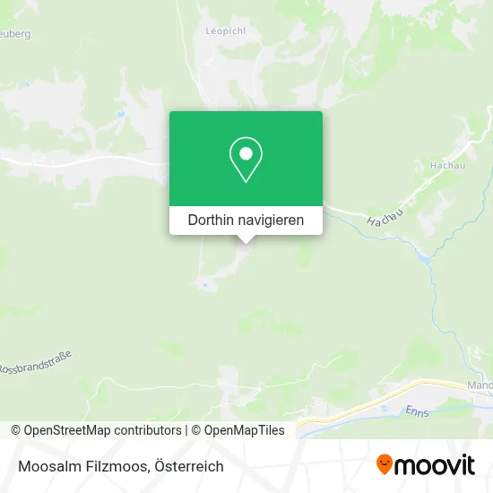 Moosalm Filzmoos Karte