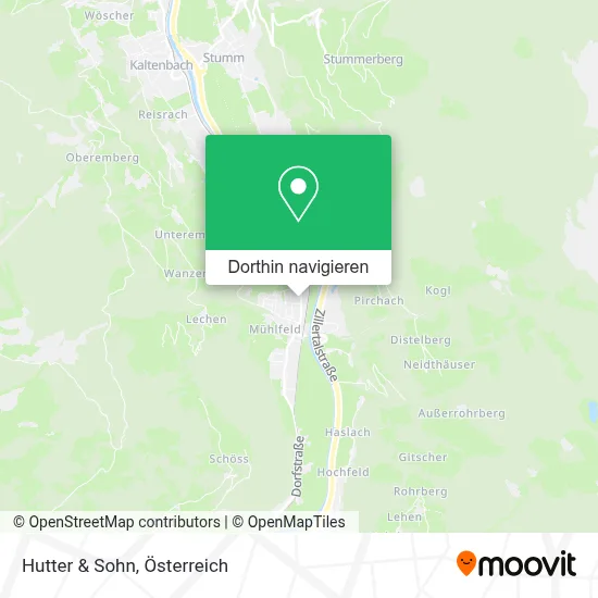 Hutter & Sohn Karte