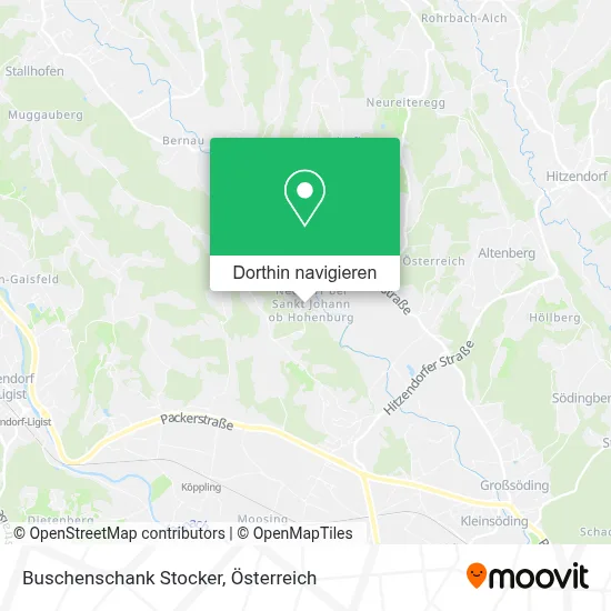 Buschenschank Stocker Karte