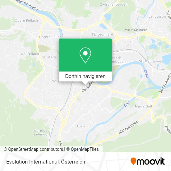 Evolution International Karte