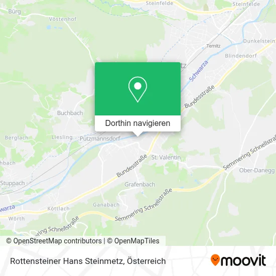 Rottensteiner Hans Steinmetz Karte