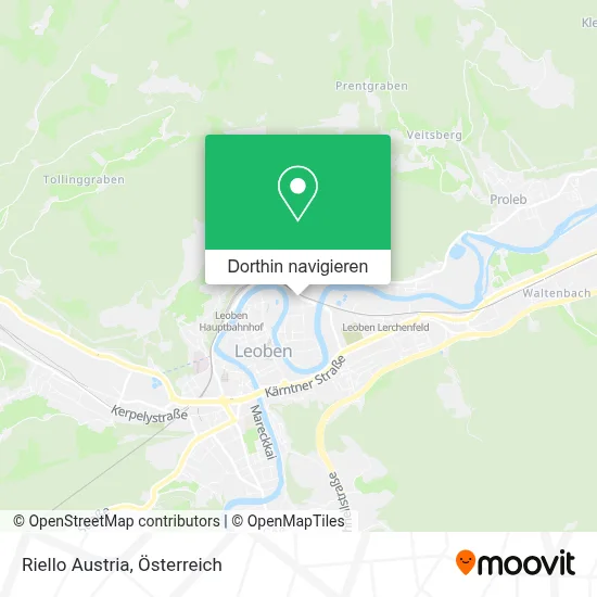 Riello Austria Karte