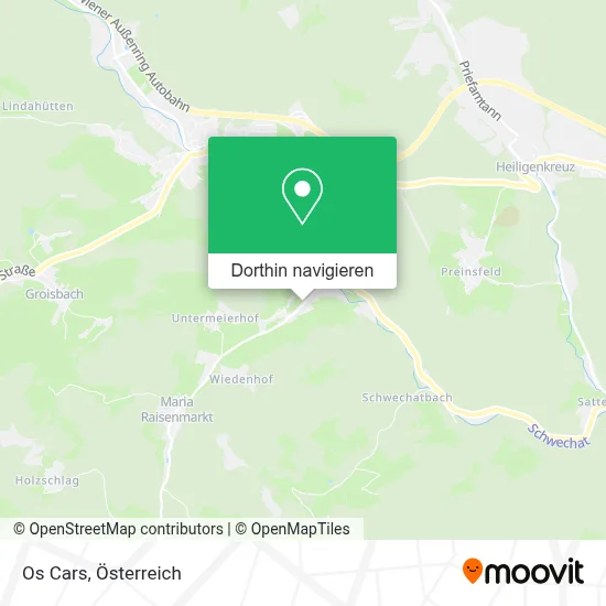 Os Cars Karte