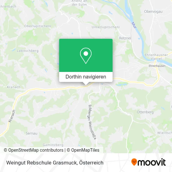 Weingut Rebschule Grasmuck Karte