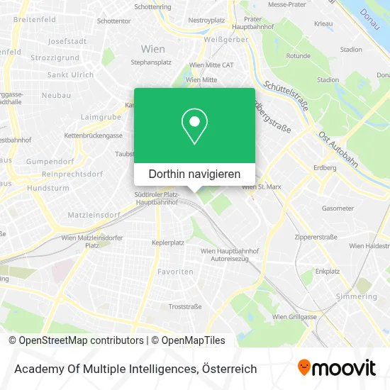 Academy Of Multiple Intelligences Karte