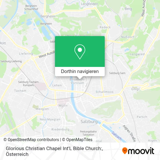 Glorious Christian Chapel Int'L Bible Church: Karte