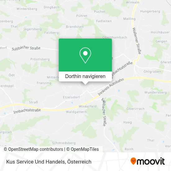 Kus Service Und Handels Karte
