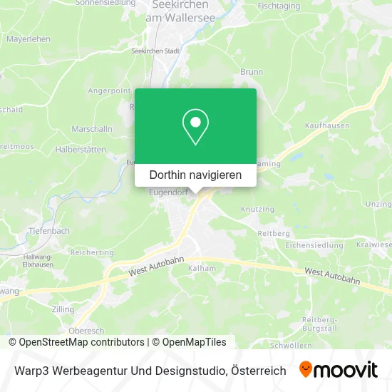 Warp3 Werbeagentur Und Designstudio Karte