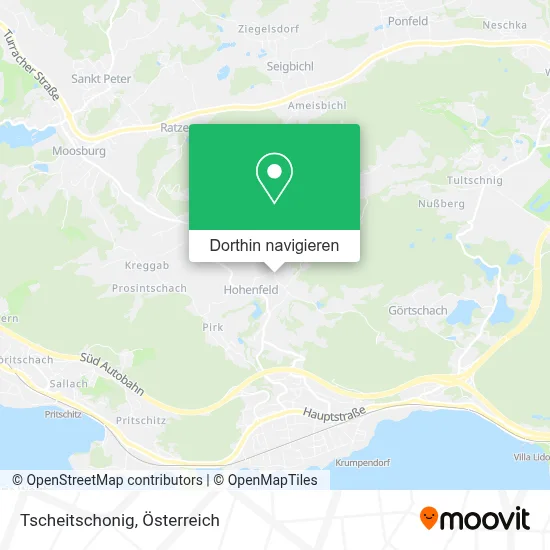 Tscheitschonig Karte